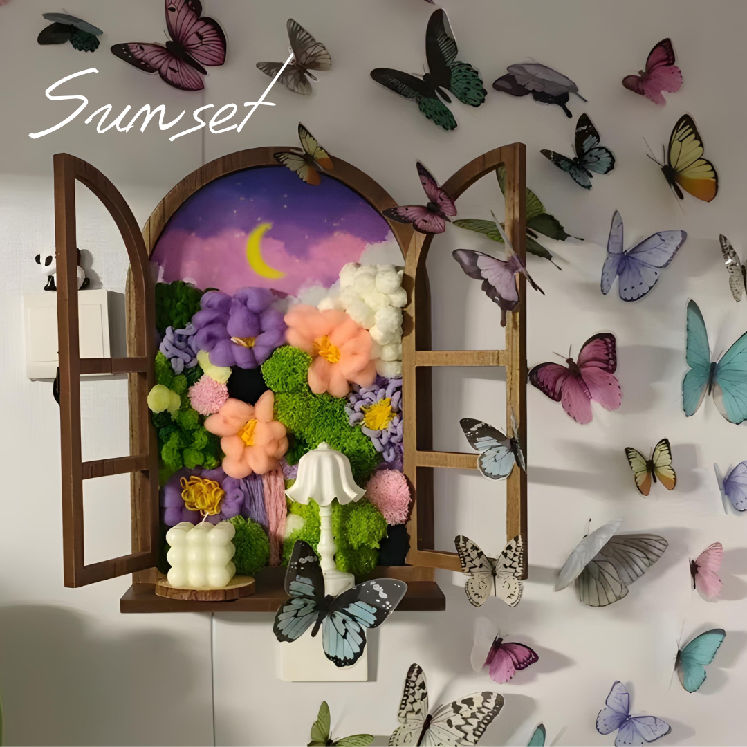 DIY Monet's Butterfly Window Material Kit