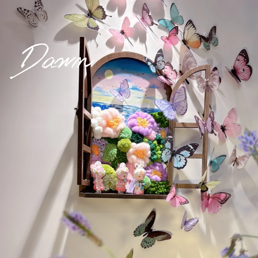 DIY Monet's Butterfly Window Material Kit