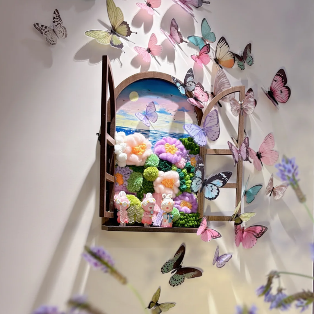 DIY Monet's Butterfly Window Material Kit