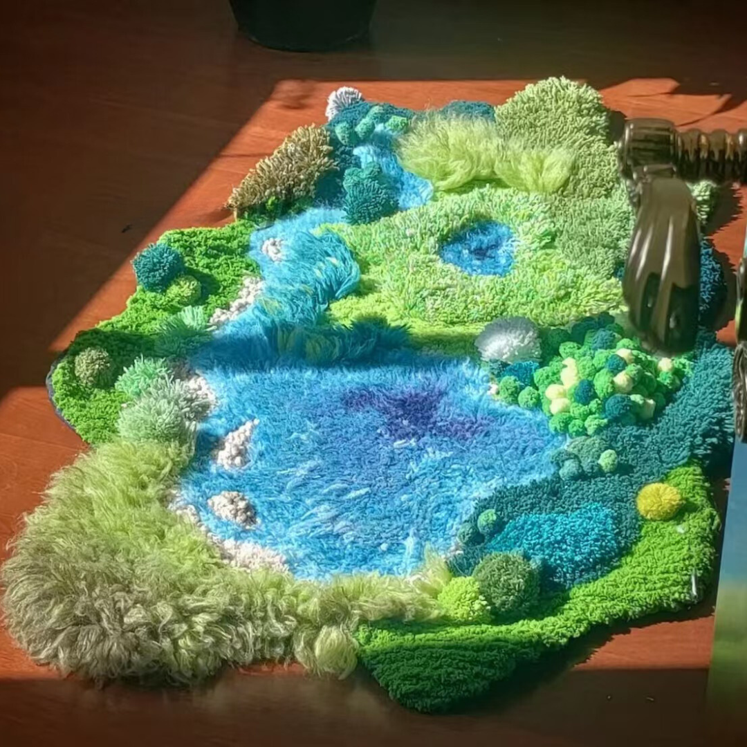 Moss Rug Making Kit Moss Rug Kits – Craftopian