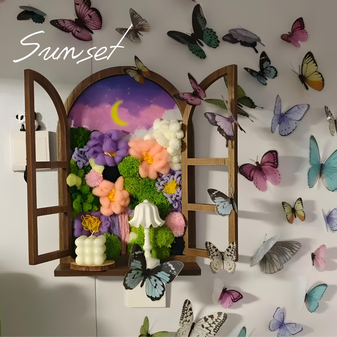 DIY Monet's Butterfly Window  Material Kit