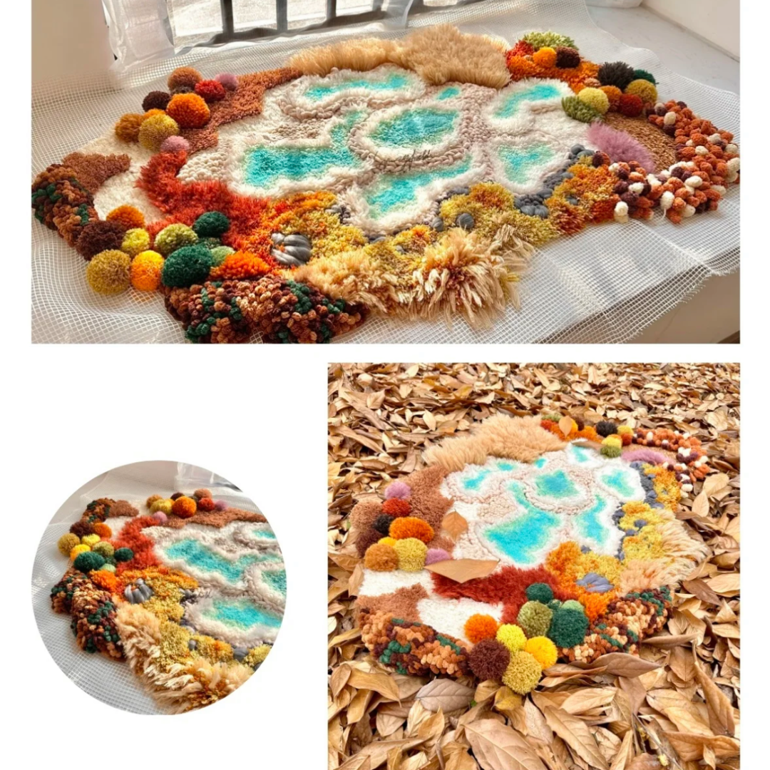 Worldly Wonders Moss Rug DIY Kit - Mortal’s Jade Pool