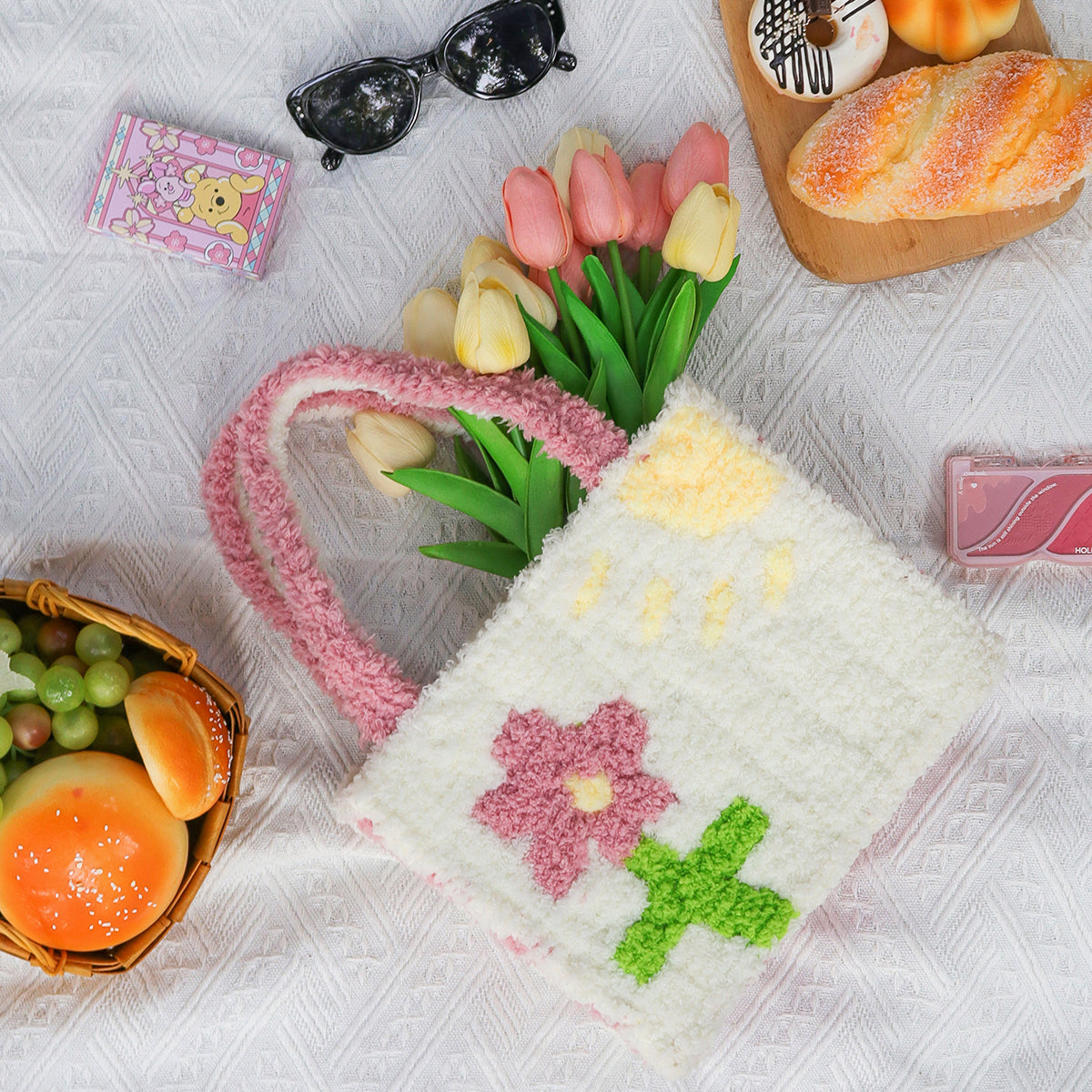 Bloom And Sun - Woven Handbag DIY Kit [Done for You]