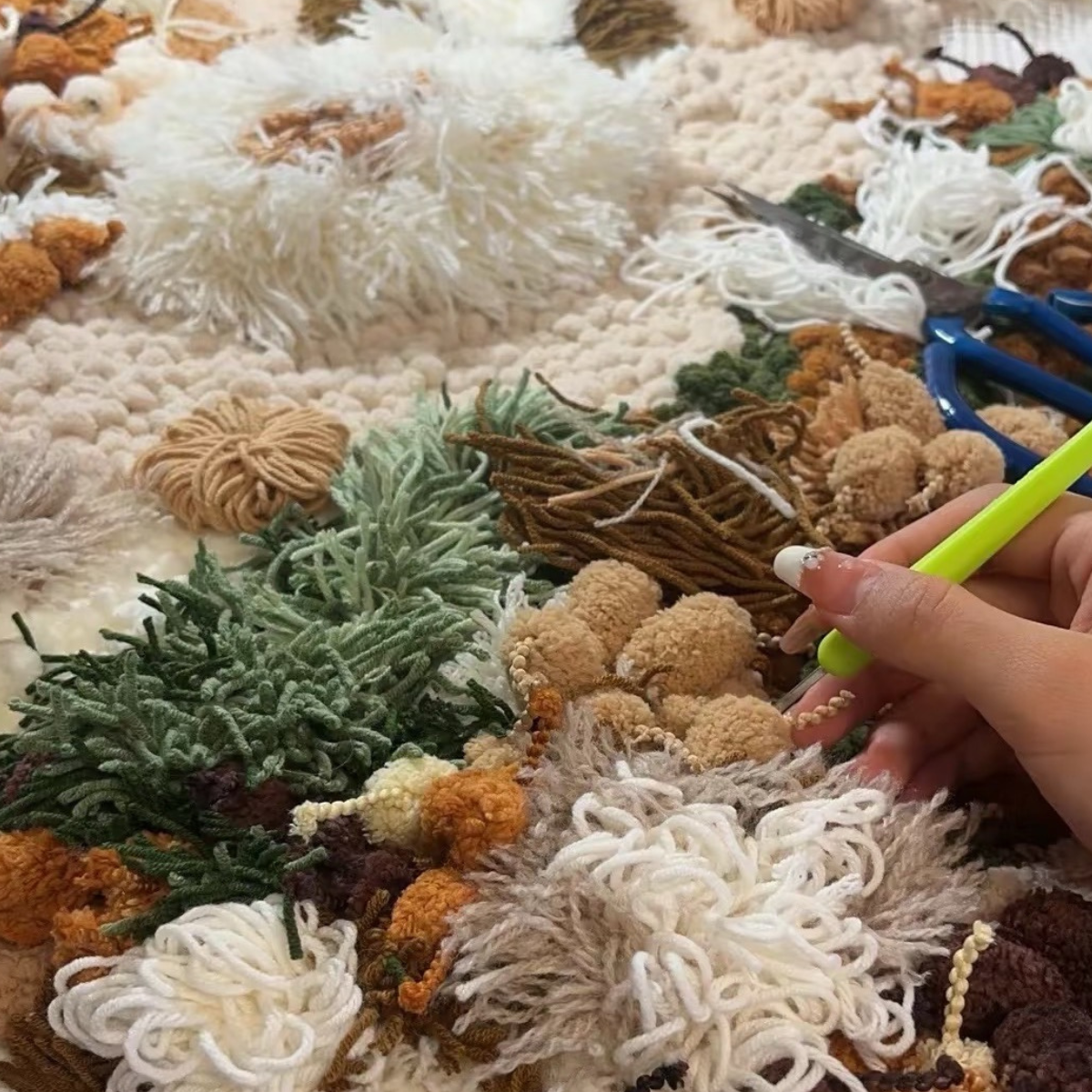 Worldly Wonders Moss Rug DIY Kit - Desert Oasis