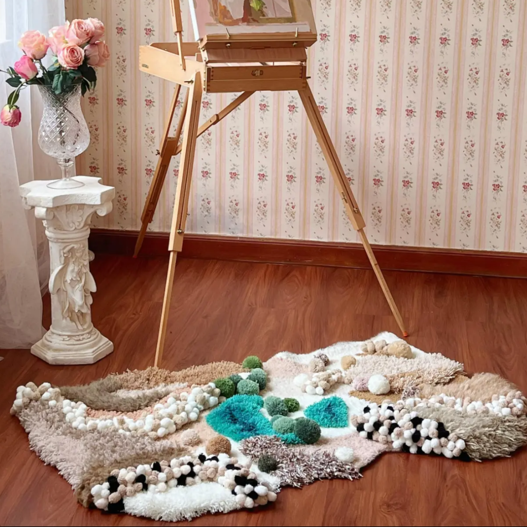 Worldly Wonders Moss Rug DIY Kit - Desert Oasis