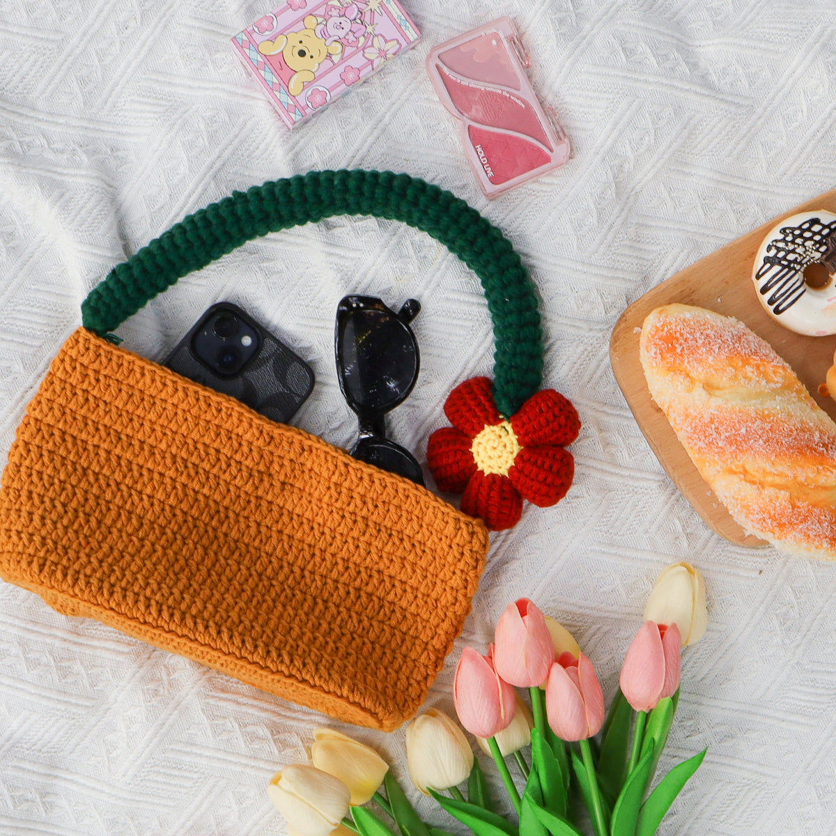 Wheat Field - Woven Handbag DIY Kit