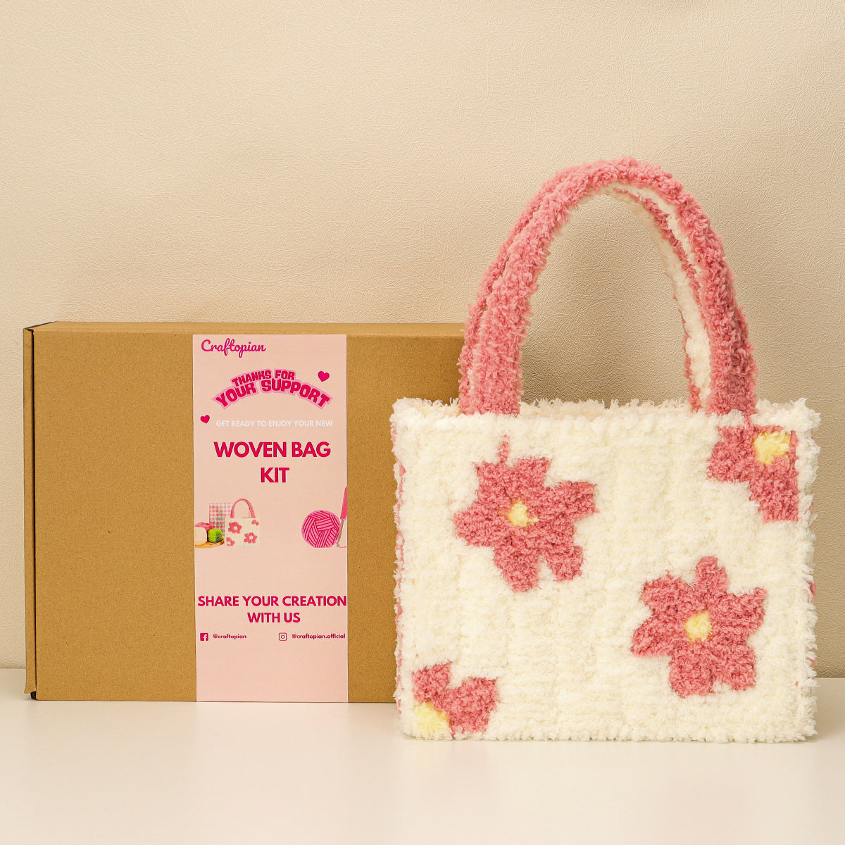 Bloom And Sun - Woven Handbag DIY Kit